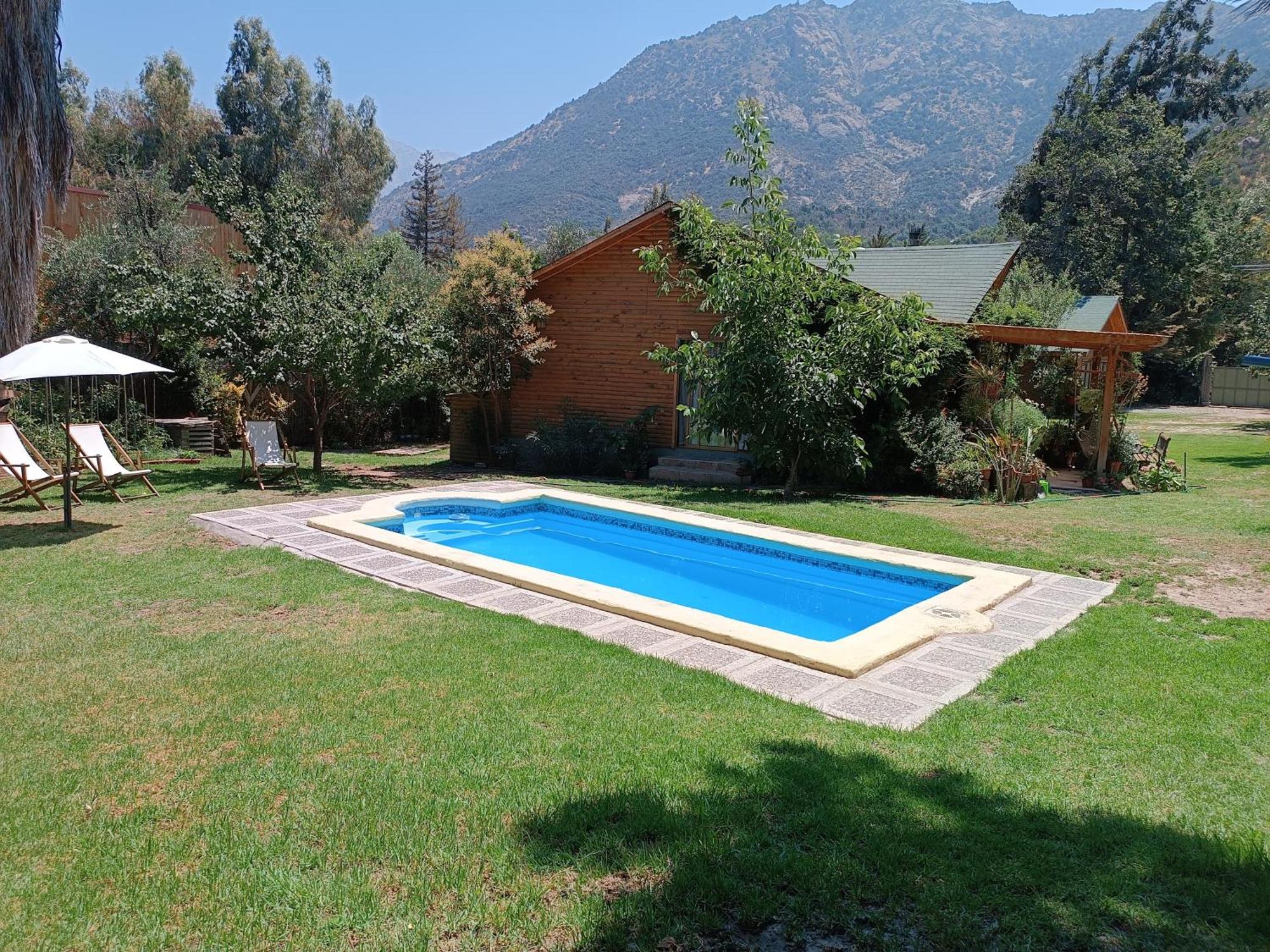 Cabana El Tiempo Es Arte San José de Maipo 外观 照片
